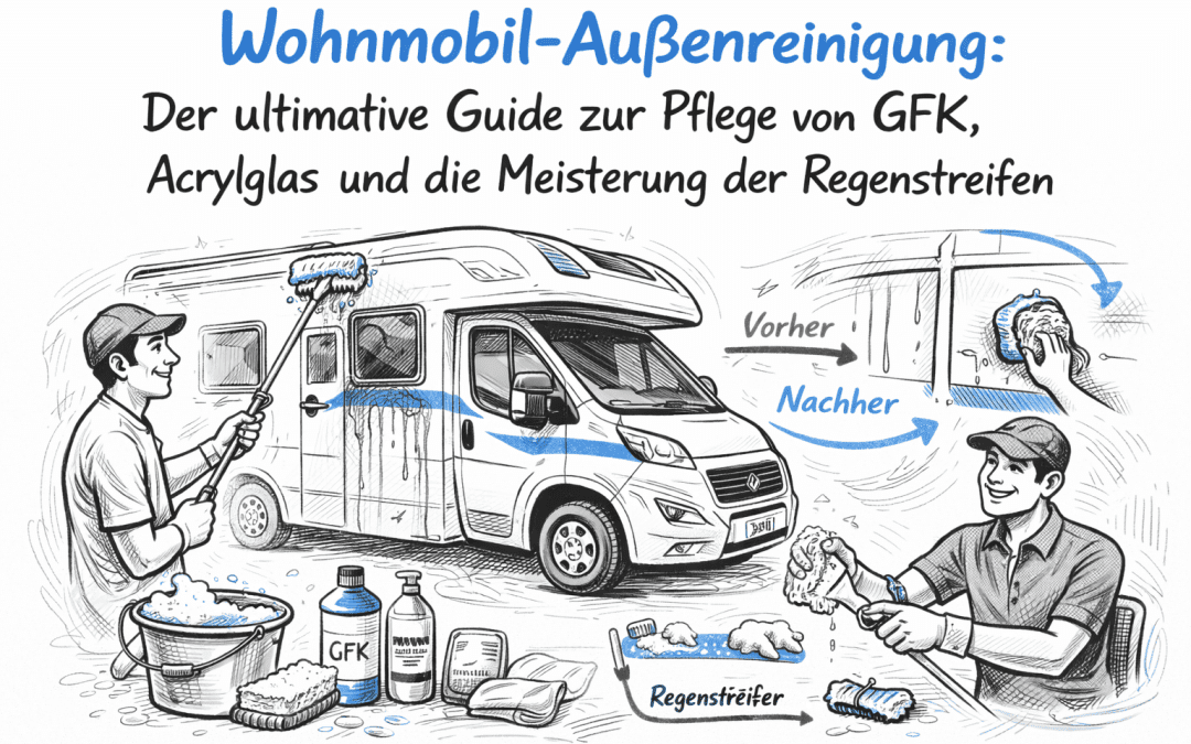 Wohnmobil außen reinigen